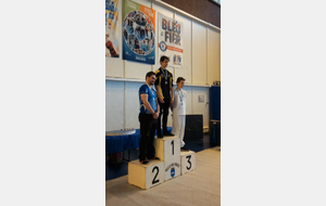 Podium du championnat départemental