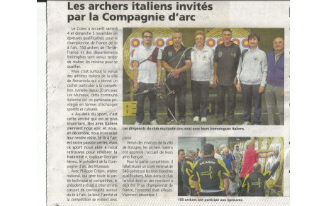 le club à l'honneur